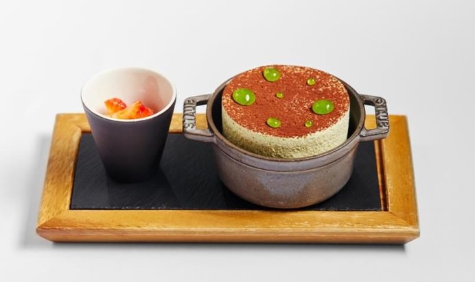 Суфле глассе с ликером Шартрез