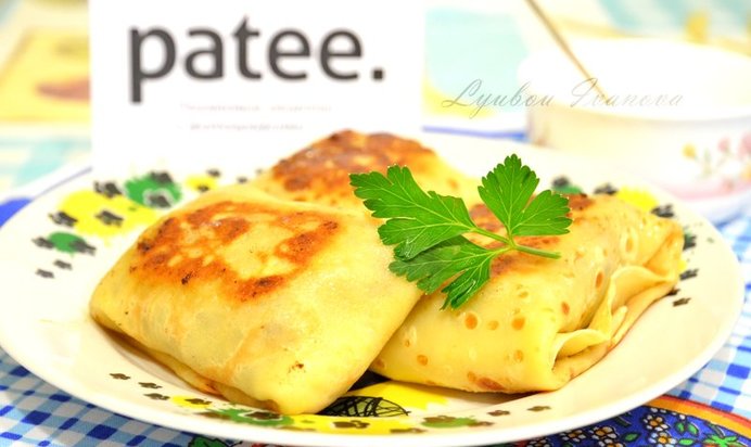 Блинчики с мясом