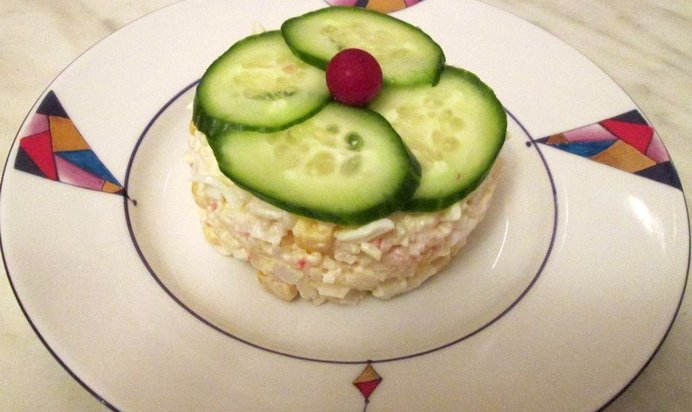 Салат рисовый