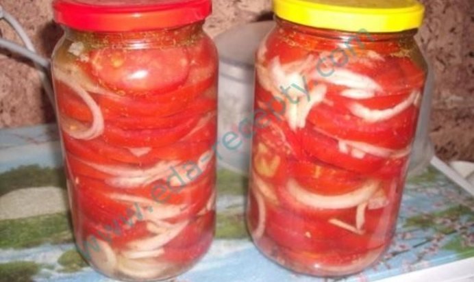 Заготовки салата Осенний на зиму