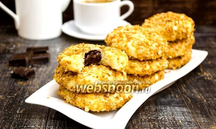 Сырники с шоколадом в хрустящей корочке