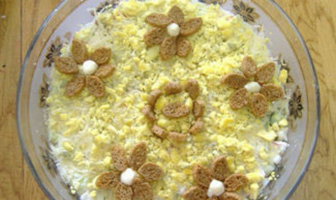 Салат Играем в прятки