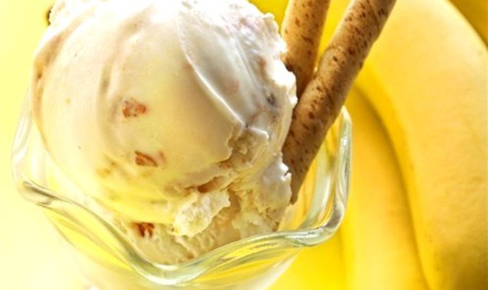 Банановое мороженое с ликером