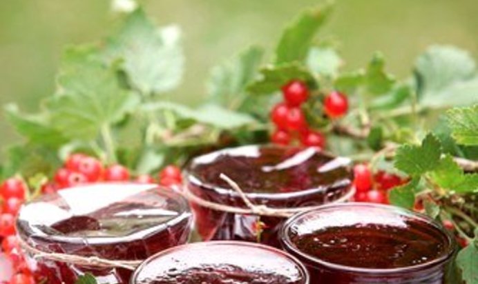 Желе из красной смородины