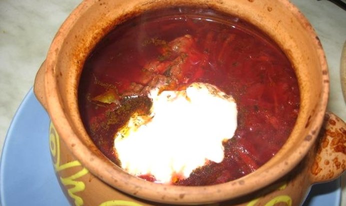 Борщ на скорую руку