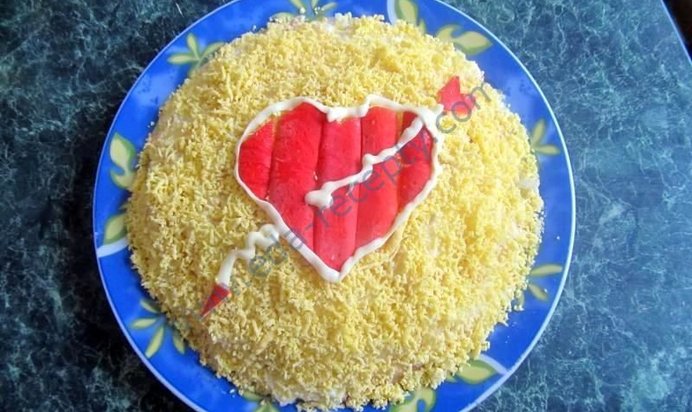 Салат Для влюбленных