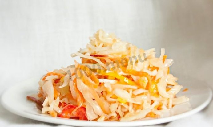 Салат на зиму из капусты заготовки