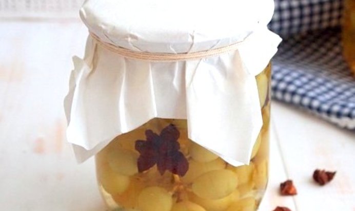 Виноград в сиропе