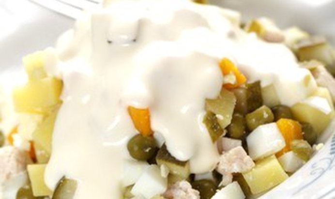 Оливье по‑старомосковски