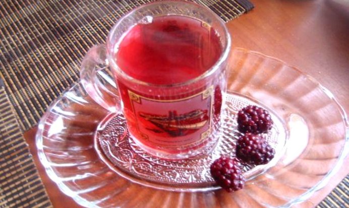 Компот из ежевики