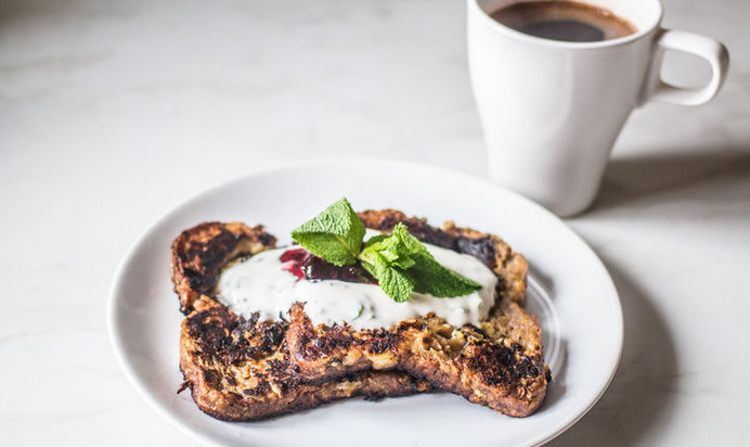 Французские банановые тосты