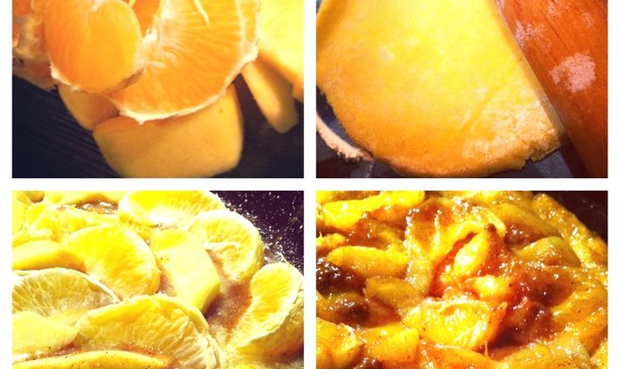 Перевернутый пирог (Tart tatin)