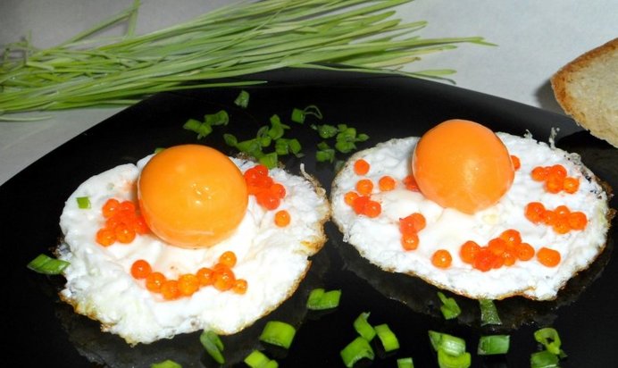 Яичница необычная