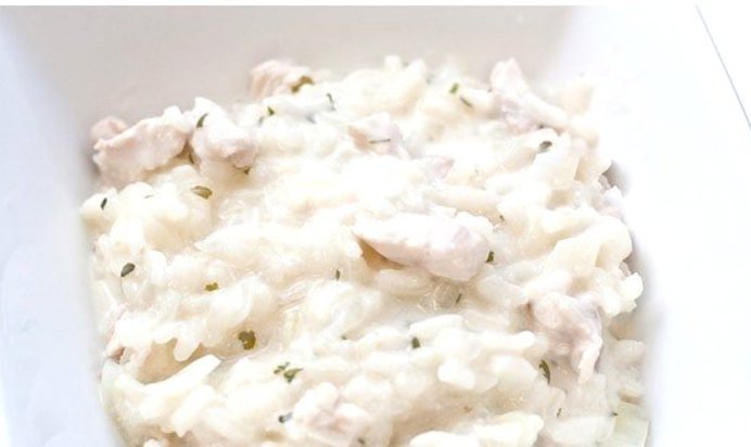 Ризотто со сливками