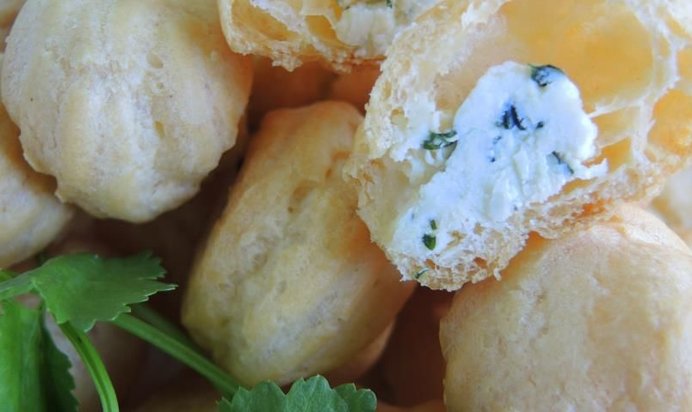 Мини-эклеры закусочные