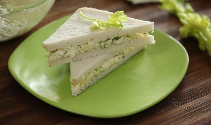 Сэндвичи с яичным салатом