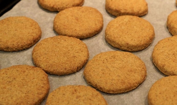 Овсяное печенье на растительном масле