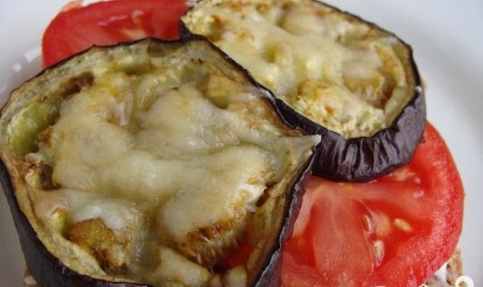 Сандвичи с жареными баклажанами