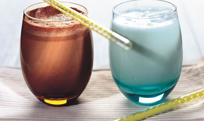 Молочно-фисташковый коктейль