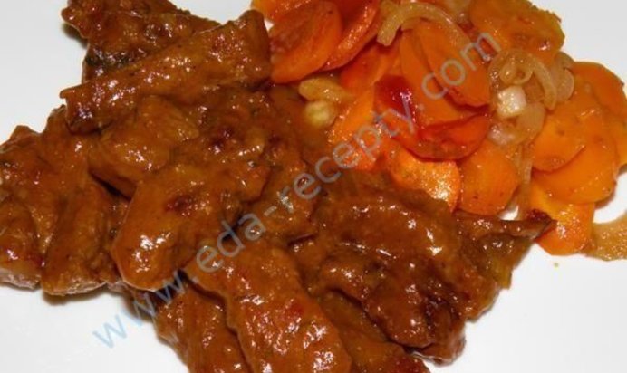 Гуляш из мяса барсука