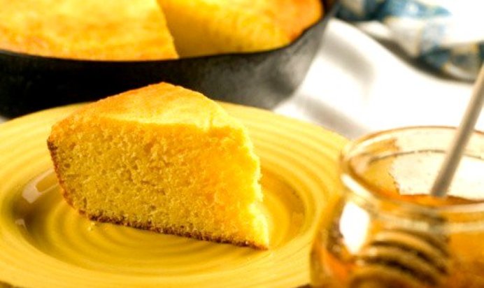 Кукурузное печенье с медом