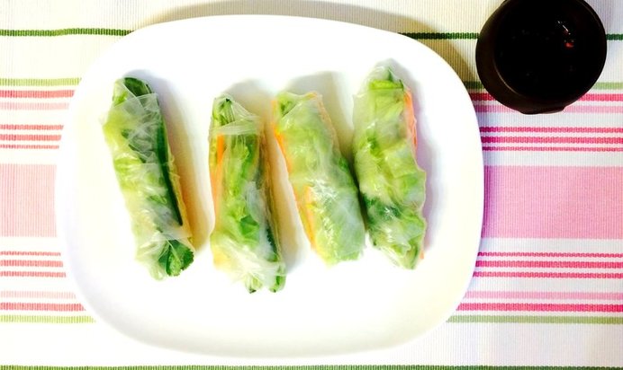 Спринг роллы без жарки