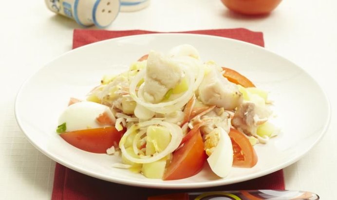 Бретонский рыбный салат