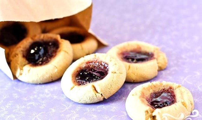 Мини-печенье с джемом