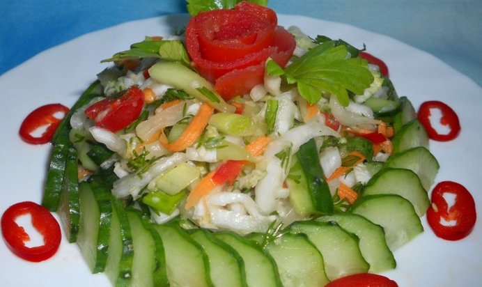 Салат Весенний с перчинкой