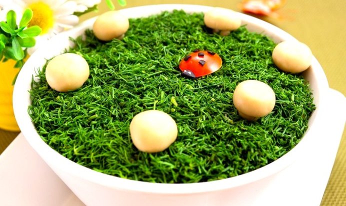 Салат «Грибная поляна»