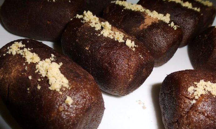 Пирожное картошка из сгущенки и печенья