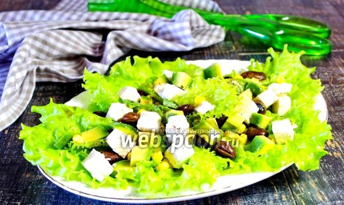 Салат с красной фасолью