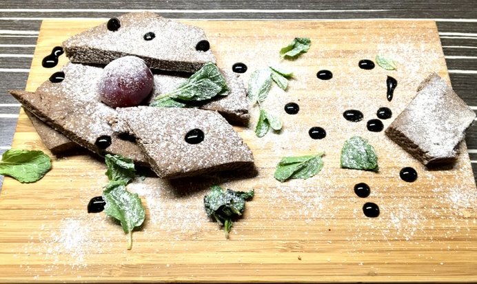 Имбирное печенье с какао