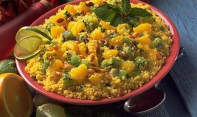 Кускус с фруктами