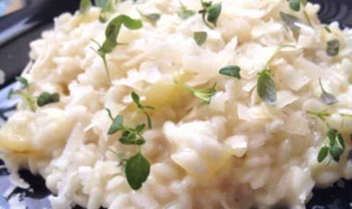 Ризотто с грушей