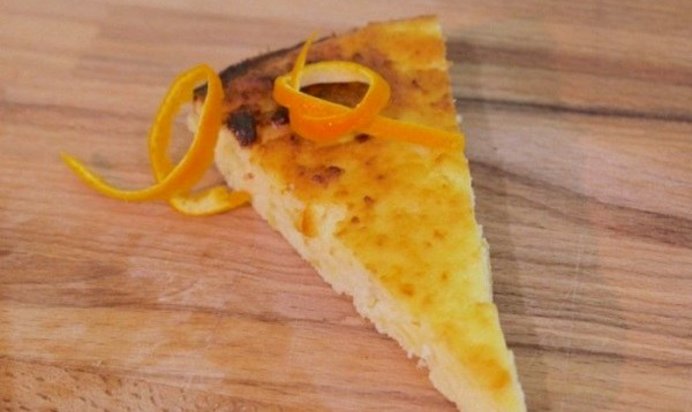 Творожная шарлотка