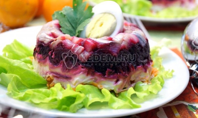 Салат «Селедка на шубе»