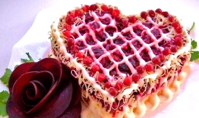 Салат Любовница