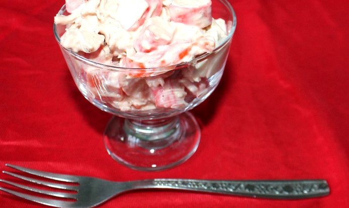 Салат Красное море