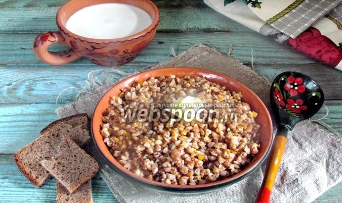 Гречка с овощами в мультиварке