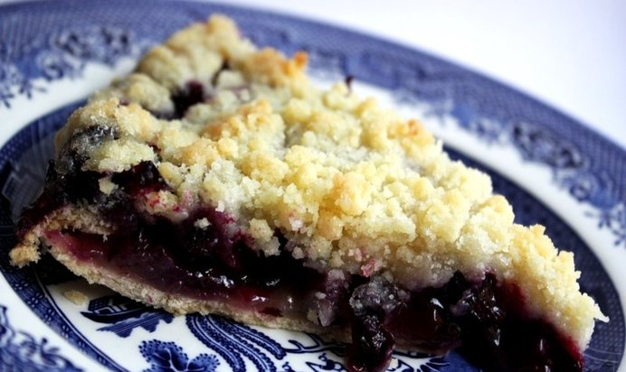 Виноградный пирог