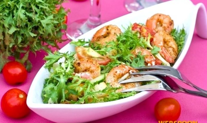 Салат «Коралловый риф»