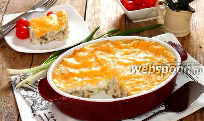 Лазанья быстрая из лаваша