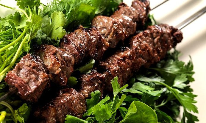 Шашлык из конины