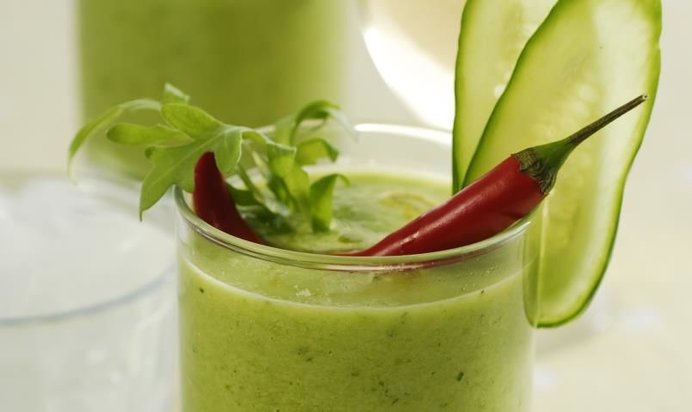 Зеленый гаспачо