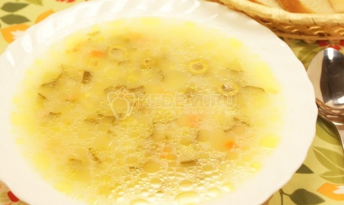 Рассольник по-домашнему