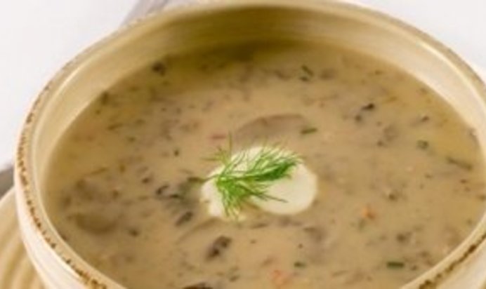 Рассольник с грибами