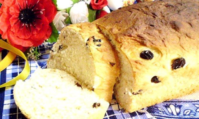 Кулич на меду