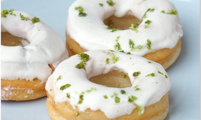 Лимонные пончики