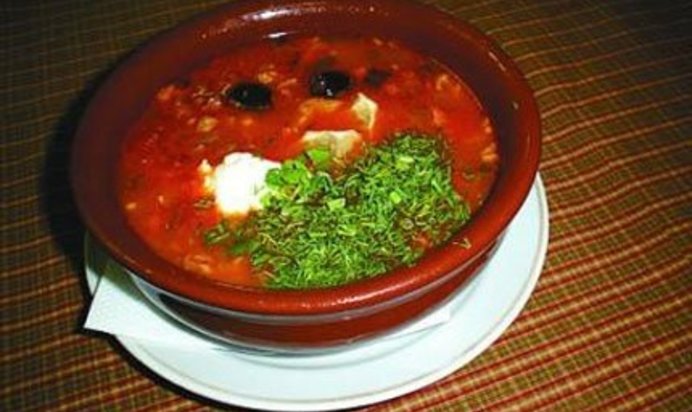 Солянка по-грузински